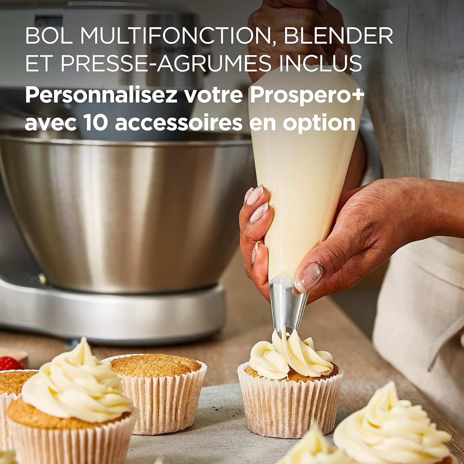 Kenwood Prospero+ KHC29.H0WH : Robot de Cuisine Multifonction 1000W, Gain de Temps et Polyvalence – Image 3