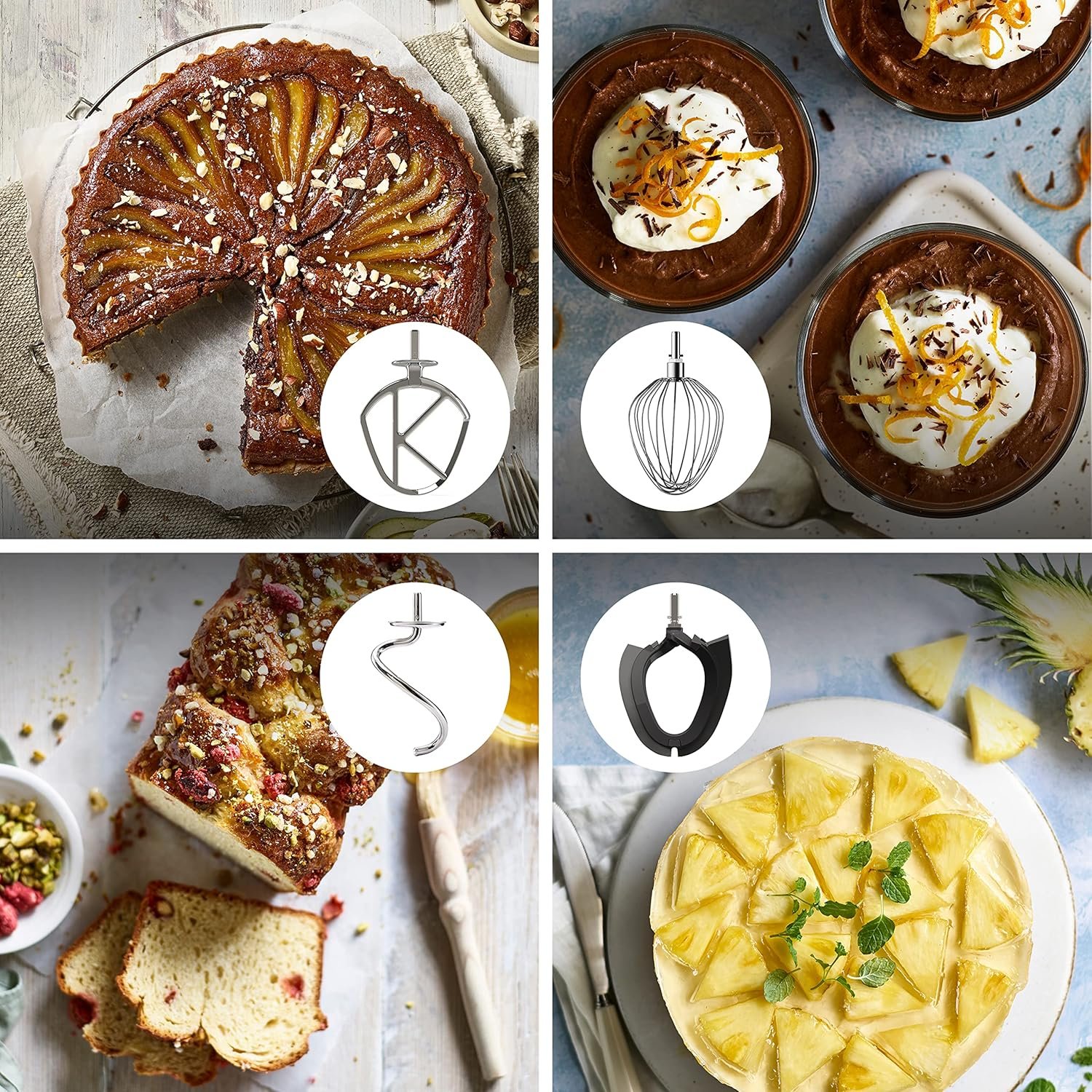 Kenwood Titanium Chef Patissier XL KWL90.034SI : robot puissant avec balance intégrée pour des recettes parfaites – Image 6