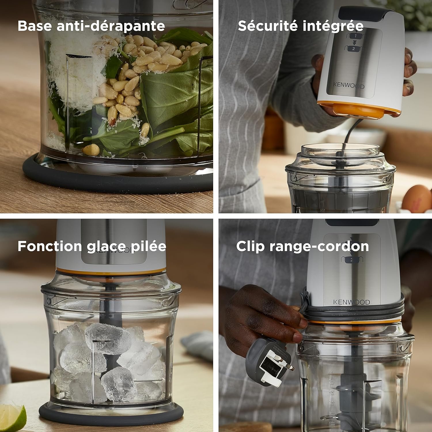 HACHOIR KENWOOD EASY CHOP : rapide et précis pour vos préparations maison – Image 4