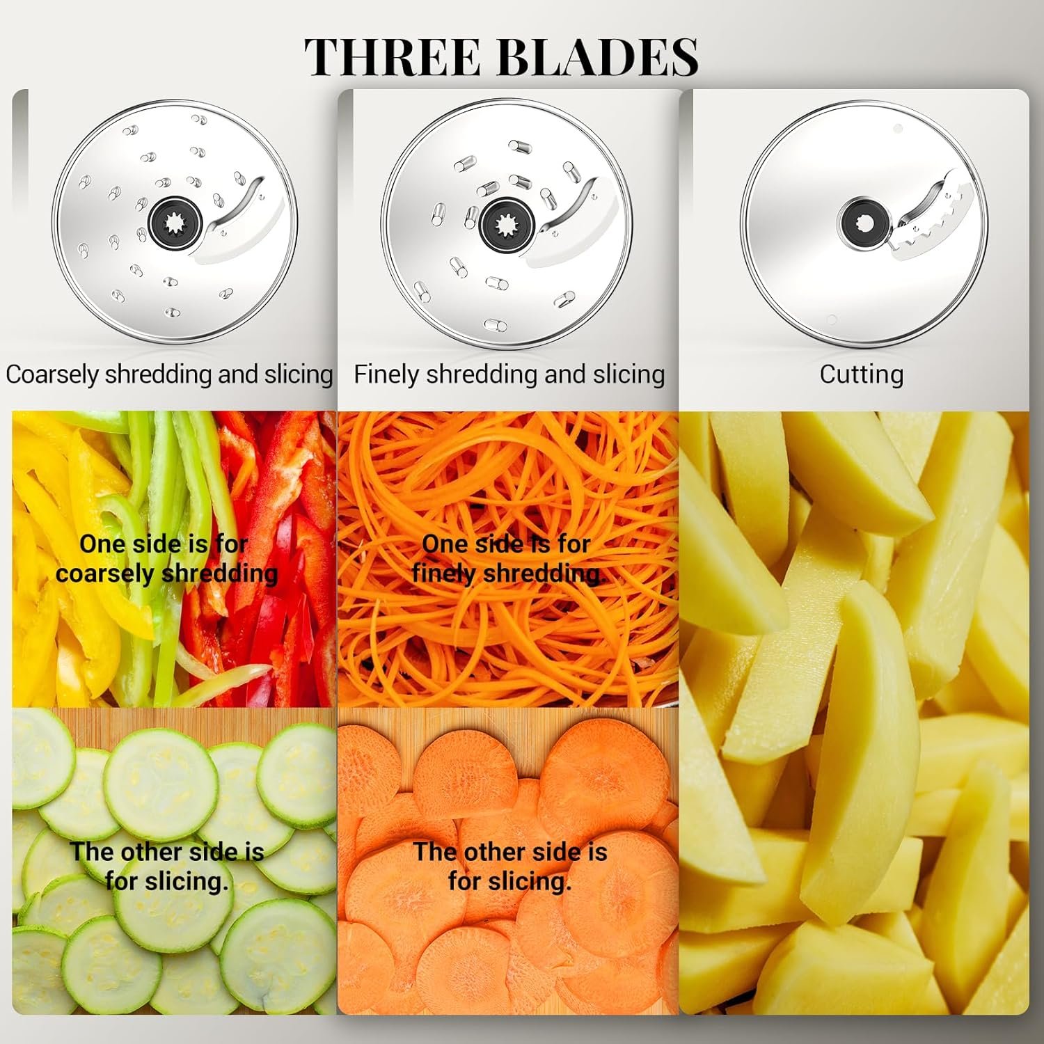 FIMEI Robot culinaire multifonction 1300W : polyvalence et gain de temps en cuisine – Image 5